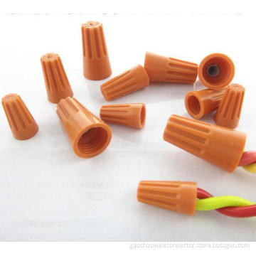 nylon Screw On Wire connector P1 orange